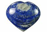 Polished Lapis Lazuli Heart - Pakistan #170959-1
